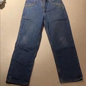 Carhartt fleece lined pants